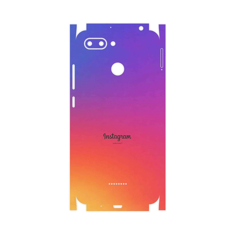 برچسب پوششی ماهوت مدل Instagram-FullSkin مناسب برای گوشی موبایل شیائومی Redmi 6