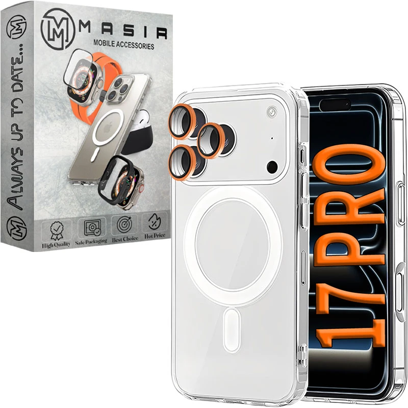 کاور مسیر مدل Total ProtectX مناسب برای گوشی موبایل iPhone 17 Pro به همراه محافظ لنز دوربین 