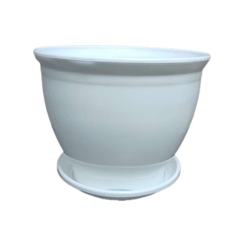 گلدان مدل گرد پلاستیکی کد 25cm