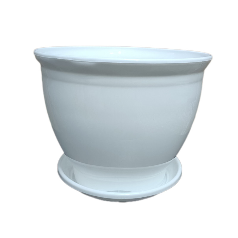 گلدان مدل گرد پلاستیکی کد 25cm