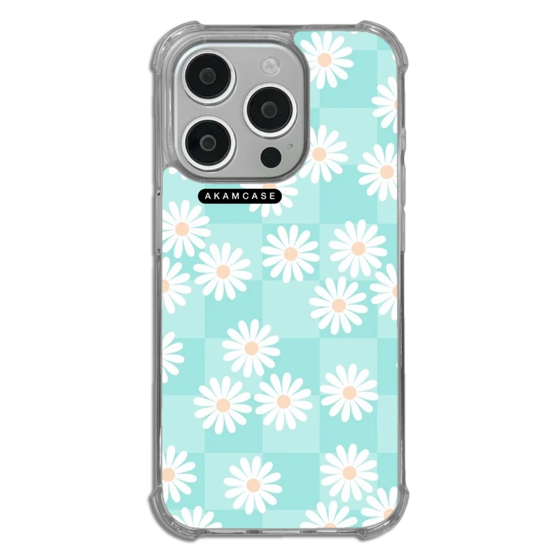 کاور آکام مدل AMC-WTA15PRO-FLOWERS8 مناسب برای گوشی موبایل اپل iPhone 15 Pro