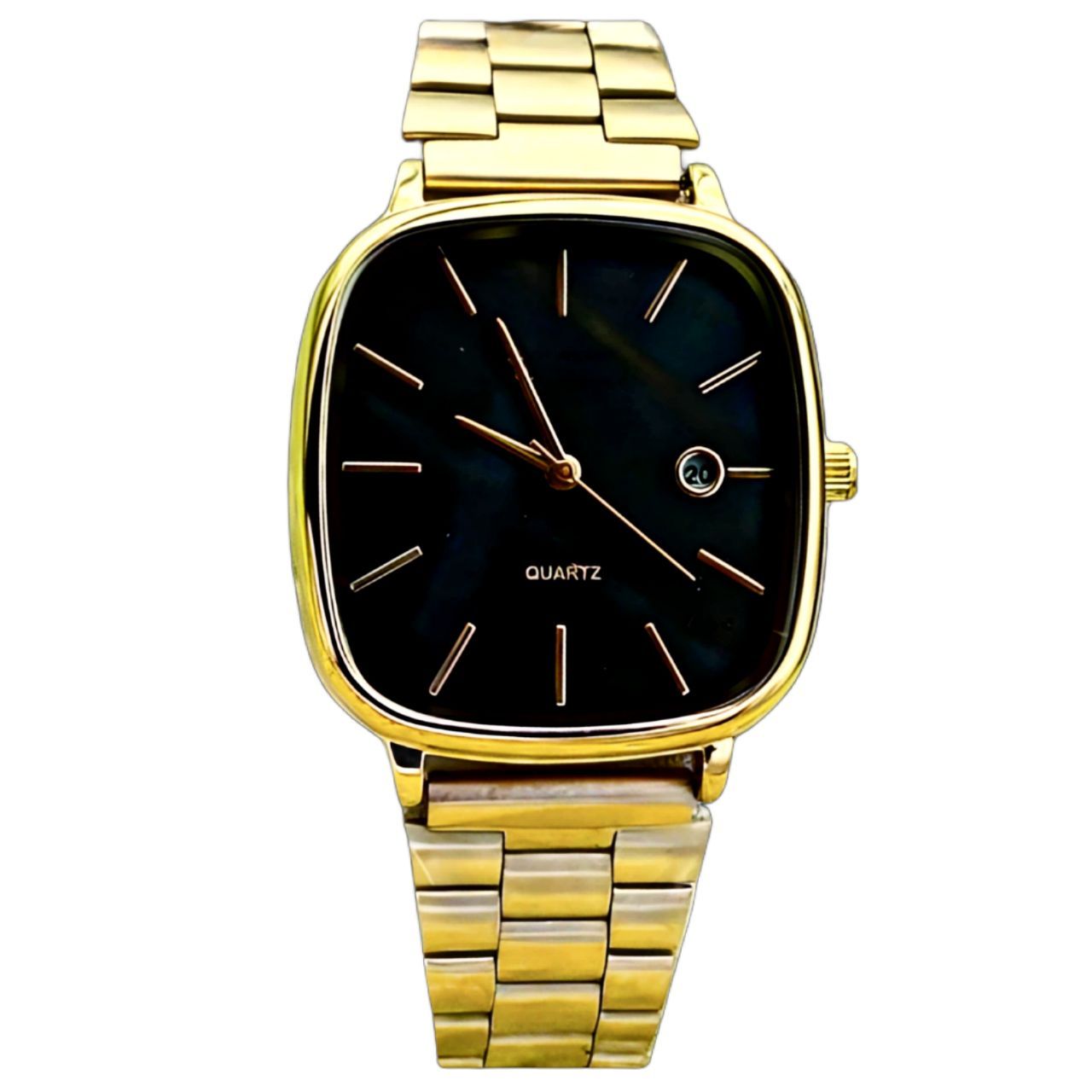 ساعت مچی عقربه ای مدل کلاسیک کد gold.m -  - 1