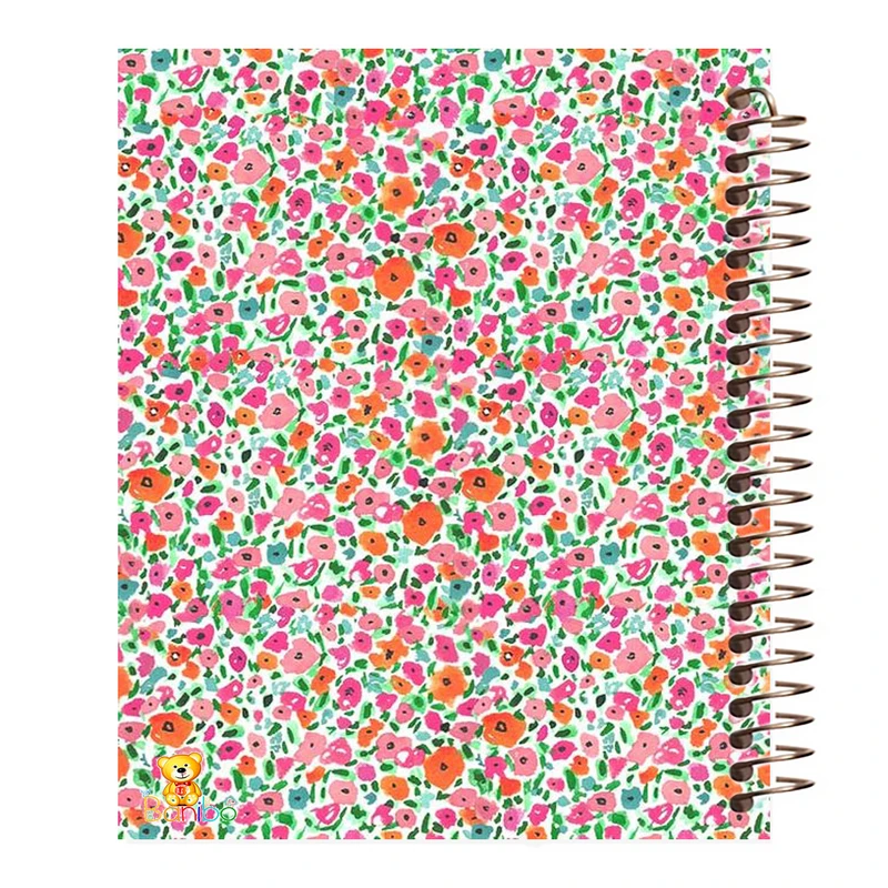 دفتر مشق 100 برگ بانیبو طرح گل کد 739