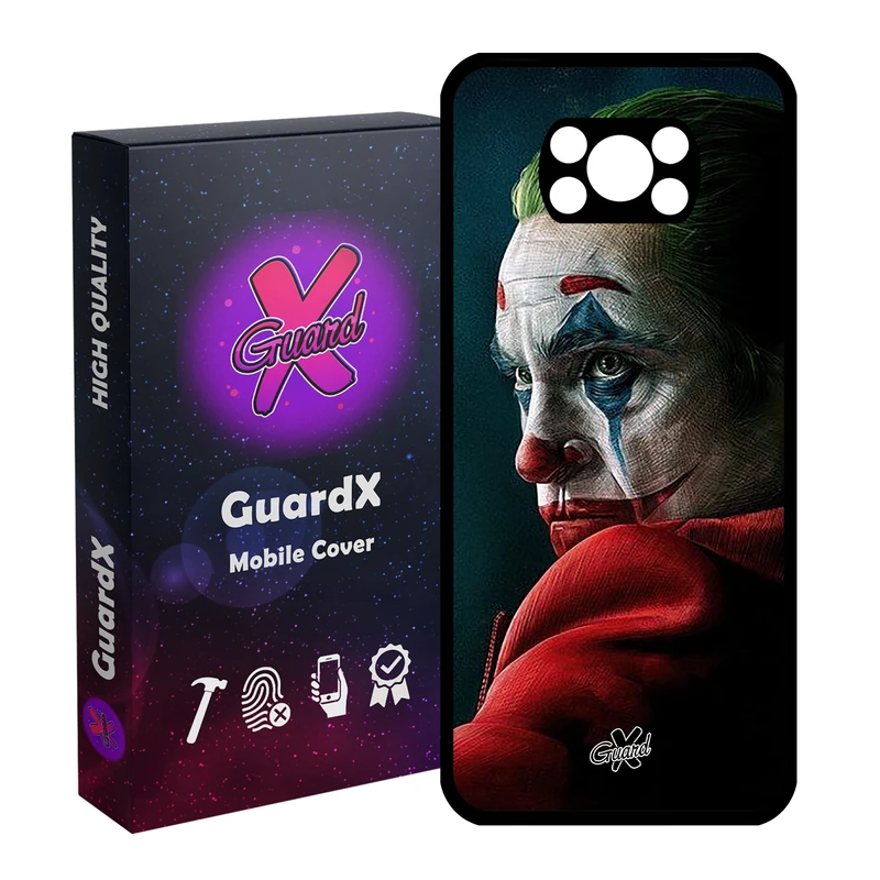 کاور گارد ایکس طرح Joker مدل Glass10121 مناسب برای گوشی موبایل شیائومی Poco X3 / Poco X3 NFC