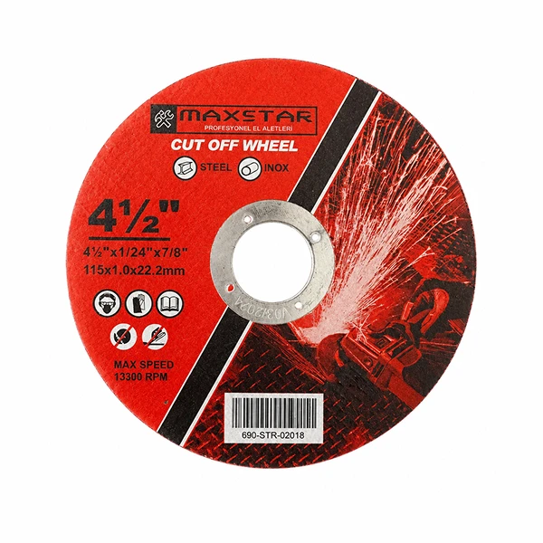 صفحه برش استیل مکس استار  مدل SH-STR-02010 سایز 115 میلی‌متر