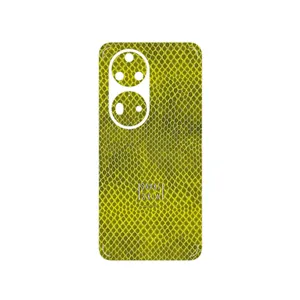 MAHOOT Yellow Snake Skin Cover Sticker for Huawei P50 Pro