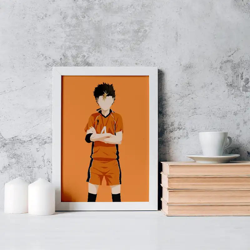 تابلو خندالو مدل نیشینویا یو انیمه هایکیو Haikyu کد 17781