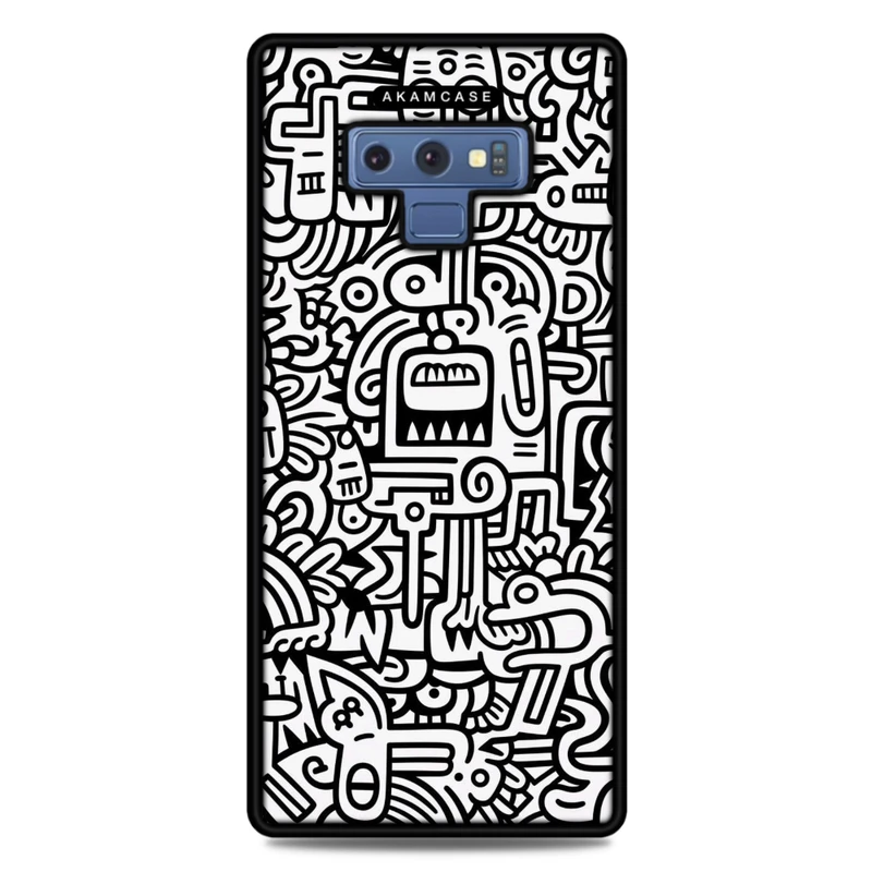 کاور آکام مدل AMC-WSGN9-DOODLE15 مناسب برای گوشی موبایل سامسونگ Galaxy Note 9