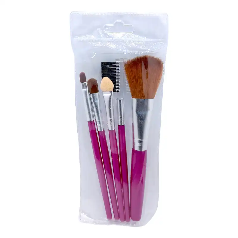 ست برس آرایشی کد 001 مجموعه 5 عددی