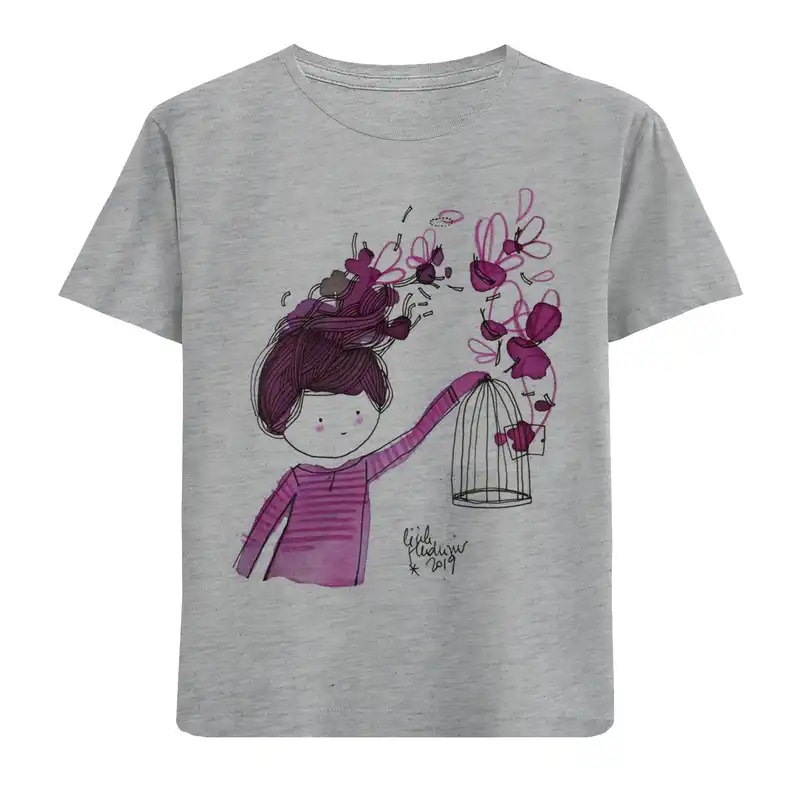 تی شرت آستین کوتاه بچگانه مدل F626