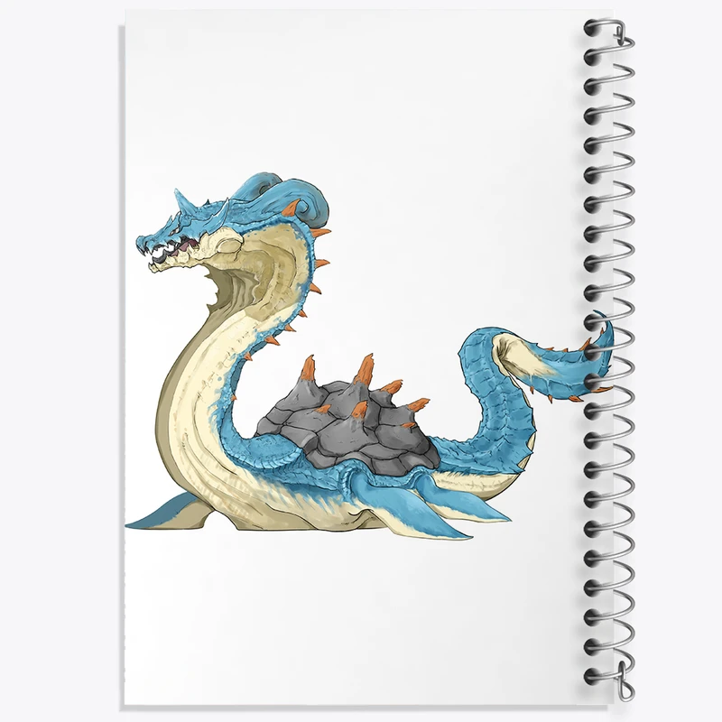 دفتر مشق 100 برگ خندالو طرح بازی شکارچی هیولا (Monster Hunter) کد 33224