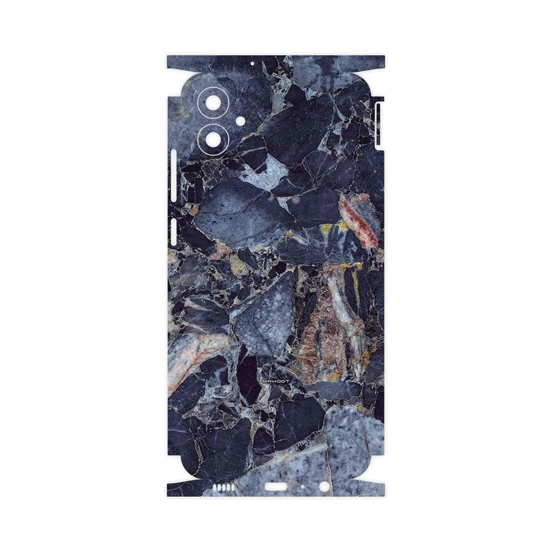 برچسب پوششی ماهوت مدل Broken black marble-FullSkin مناسب برای گوشی موبایل سامسونگ A04e