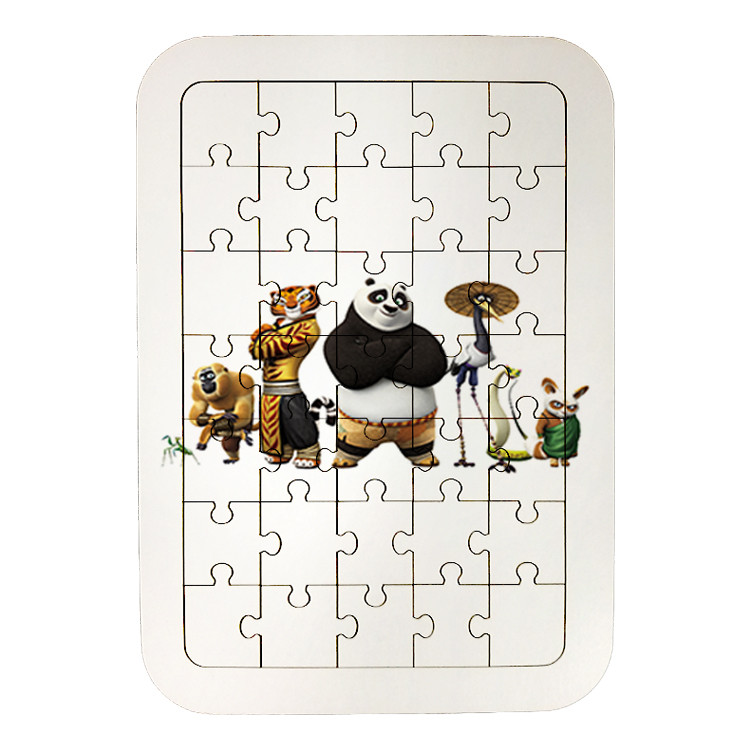 پازل 35 تکه مدل پاندا مونگ فو کار کد 48