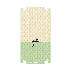 MAHOOT Minimal Internet Cat Icon-FullSkin Cover Sticker for Samsung Galaxy A34