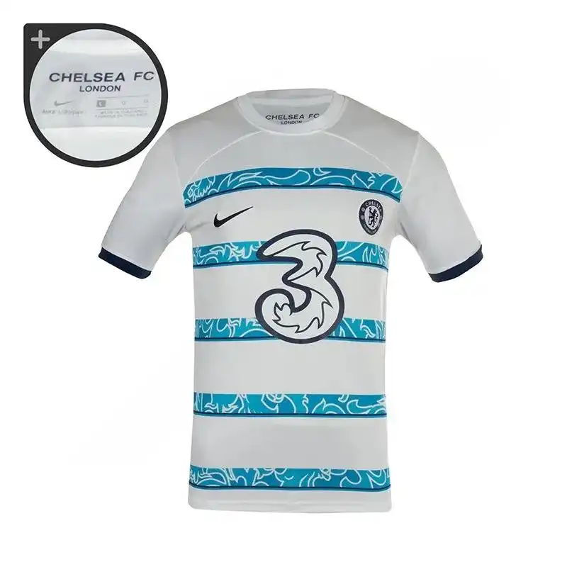 ست تی شرت و شلوارک ورزشی مردانه مدل فوتبال دوم چلسی NK-6448