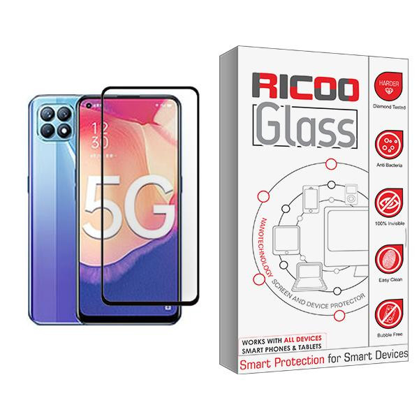 محافظ صفحه نمایش ریکو مدل Ricoo Glass MIX001 مناسب برای گوشی موبایل اوپو Reno4 SE
