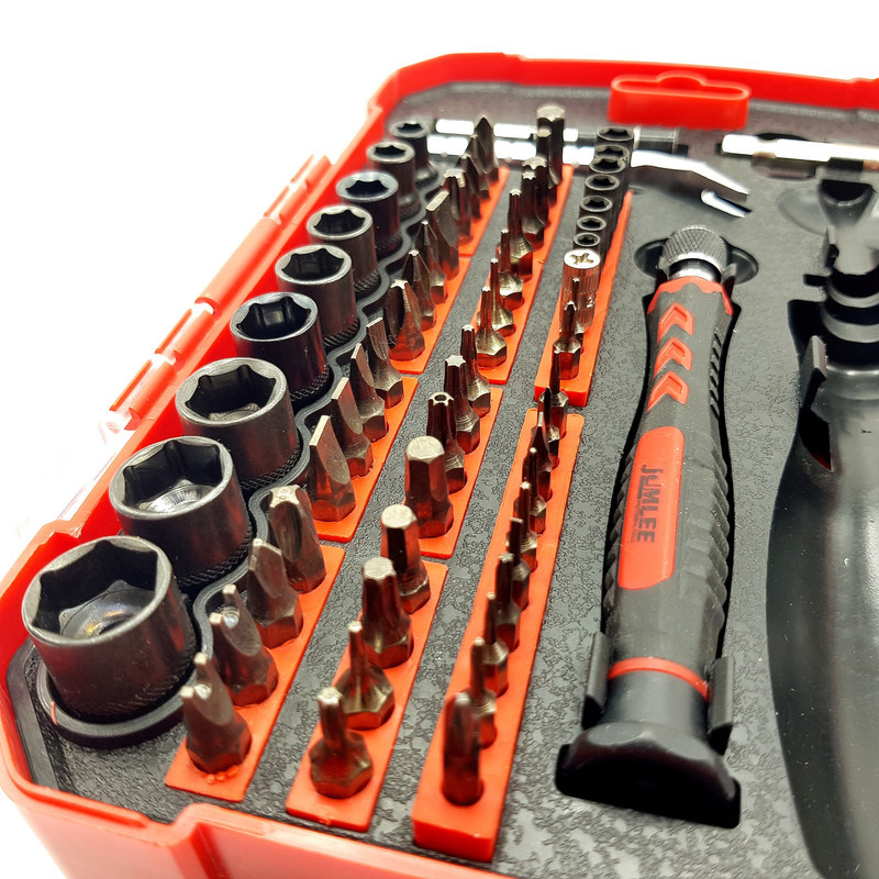 پیچ گوشتی جاملی کد TY48 مجموعه 64 عددی پیچ گوشتی جاملی کد TY48 مجموعه 64 عددی