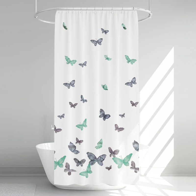 پرده حمام آرمیتا کد W013 سایز 180 × 200 سانتی‌ متر
