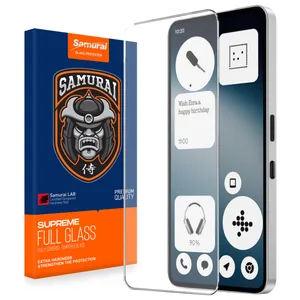 Samurai glass screen protector Invisiglass model suitable for Nothing Phone 3a Lite