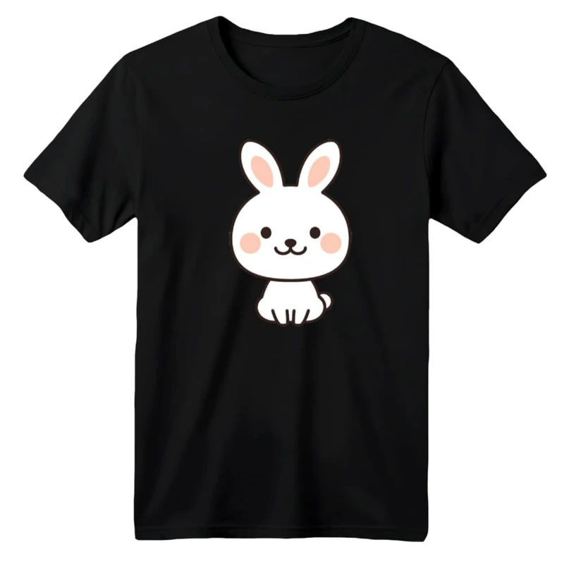 تی شرت آستین کوتاه بچگانه مدل خرگوش کد ۱۳