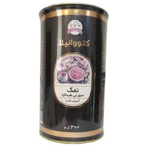 نمک صورتی هیمالیا آسیاب شده کتووانیلا - 200 گرم
