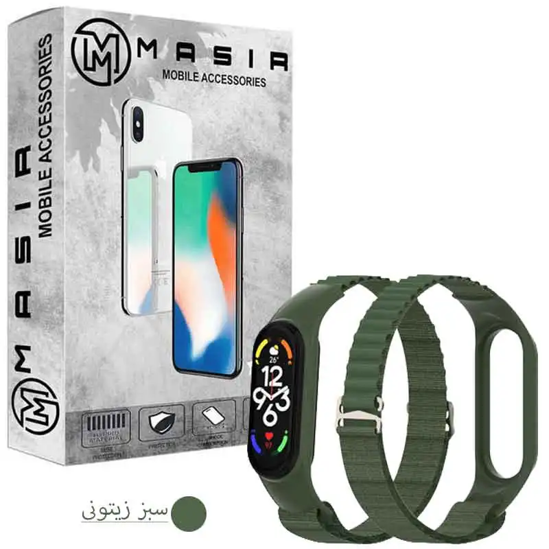 بند مسیر مدل LOOP ALPINE مناسب برای  مچ بند هوشمند شیائومی Mi band 6 / Mi band 5 / Mi band 4