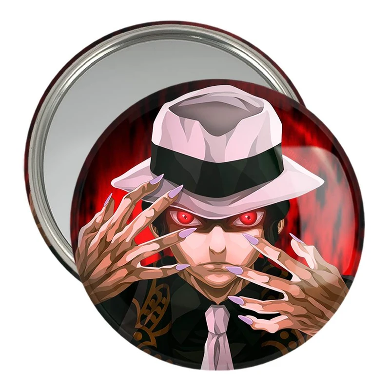 آینه جیبی خندالو مدل کیبوتسوجی موزان انیمه شیطان کش  کد 13263