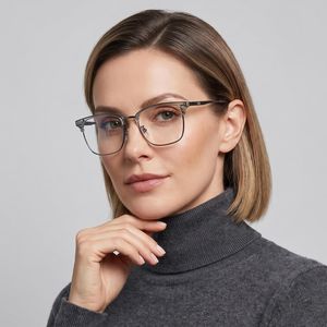 فریم عینک طبی مربعی مدل ST6203C183-P174 مناسب برای انواع فرم صورت