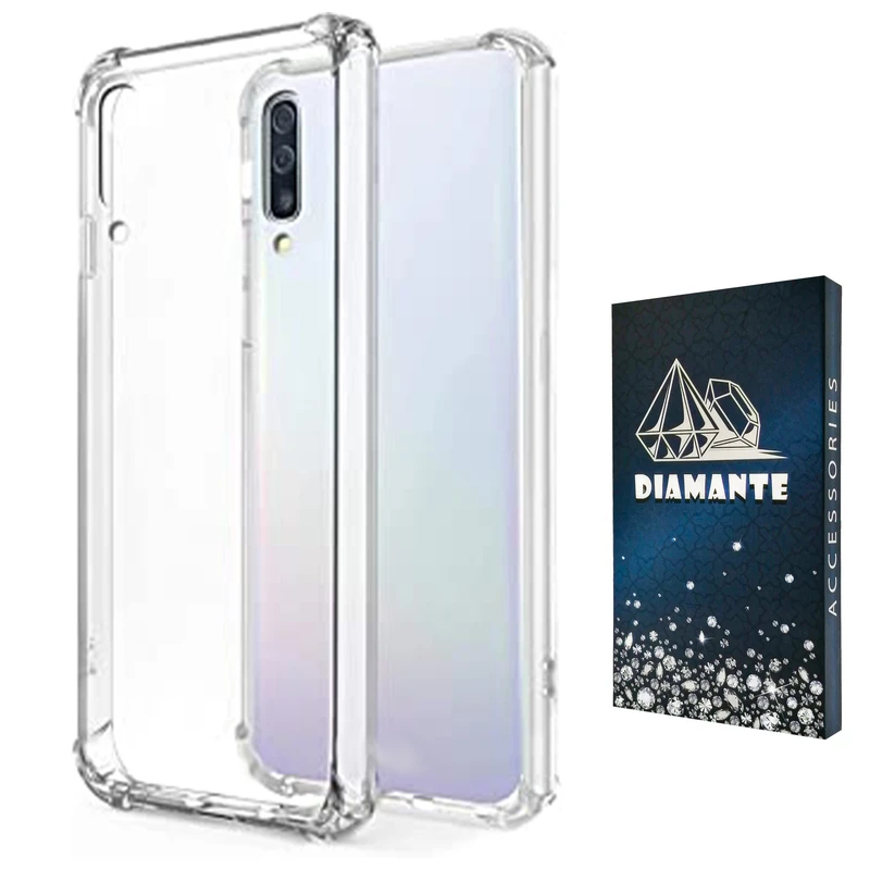  کاور دیامانته مدل shiny navy مناسب برای گوشی موبایل سامسونگ Galaxy A50/A30s/A50s
