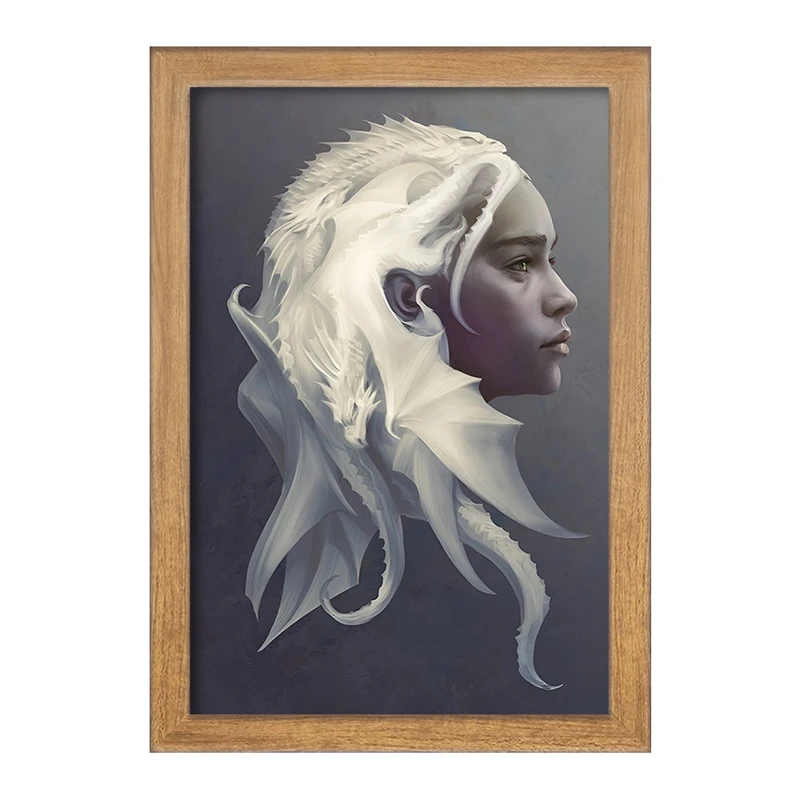 تابلو خندالو مدل بازی تاج و تخت (Game Of Thrones) کد F10159