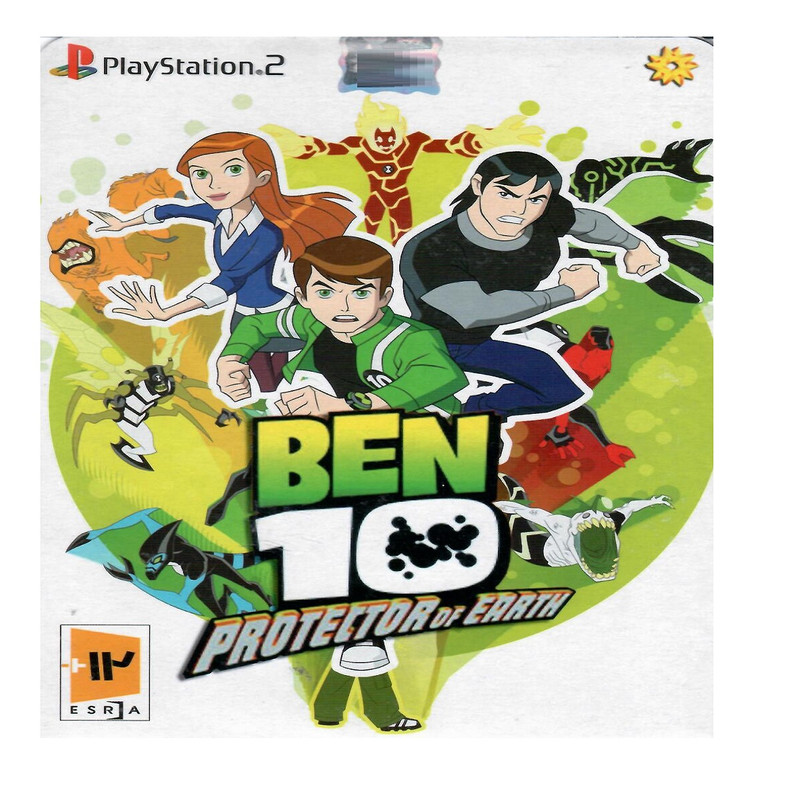 بازی BEN 10 PROTECTOR OF EARTH مخصوص پلی استیشن 2