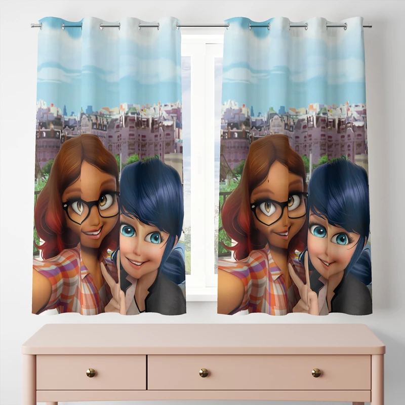 پرده مدل مخمل پانچی کد 8387 سایز 200x140 سانتی متر 