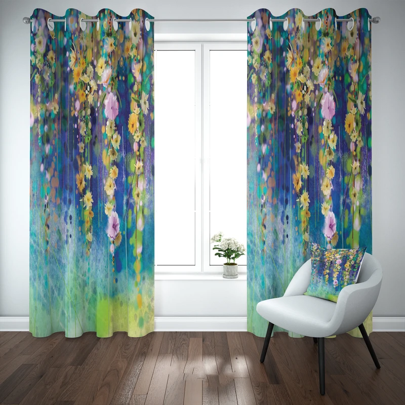 پرده مدل b1442 سایز 140×280 سانتی متر