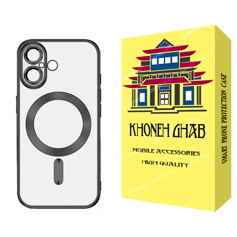 کاور خونه قاب مدل مگ سیف طرح LUX مناسب برای گوشی موبایل اپل iPhone 16