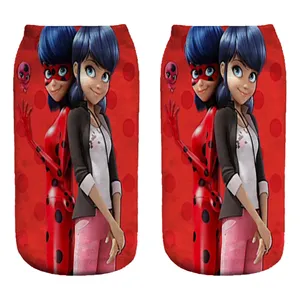 جوراب مدل دختر کفشدوزکی کد 1430