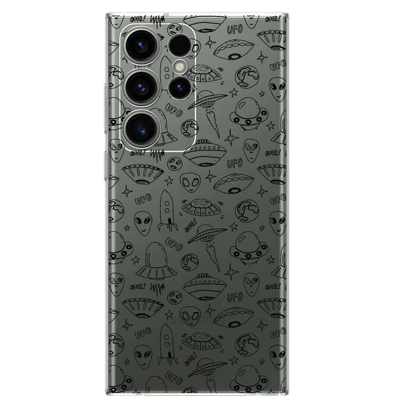 کاور مگافون طرح یوفو مدل C46-B مناسب برای گوشی موبایل سامسونگ Galaxy S23 Ultra