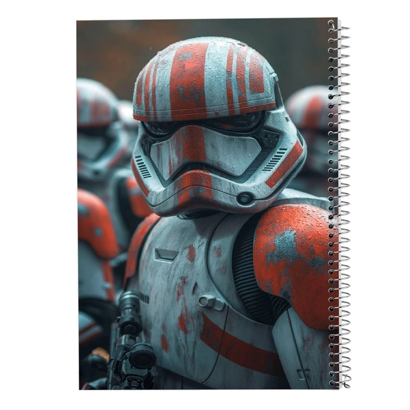 دفتر ژورنال نویسی 50 برگ مدوپد مدل نقطه ای طرح جنگ ستارگان کد DF15001