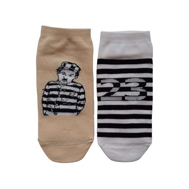 جوراب دخترانه مدل چارلي چاپلين