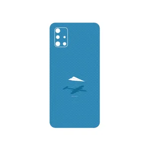 MAHOOT Minimal Paper Airplane Cover Sticker for Samsung Galaxy A51