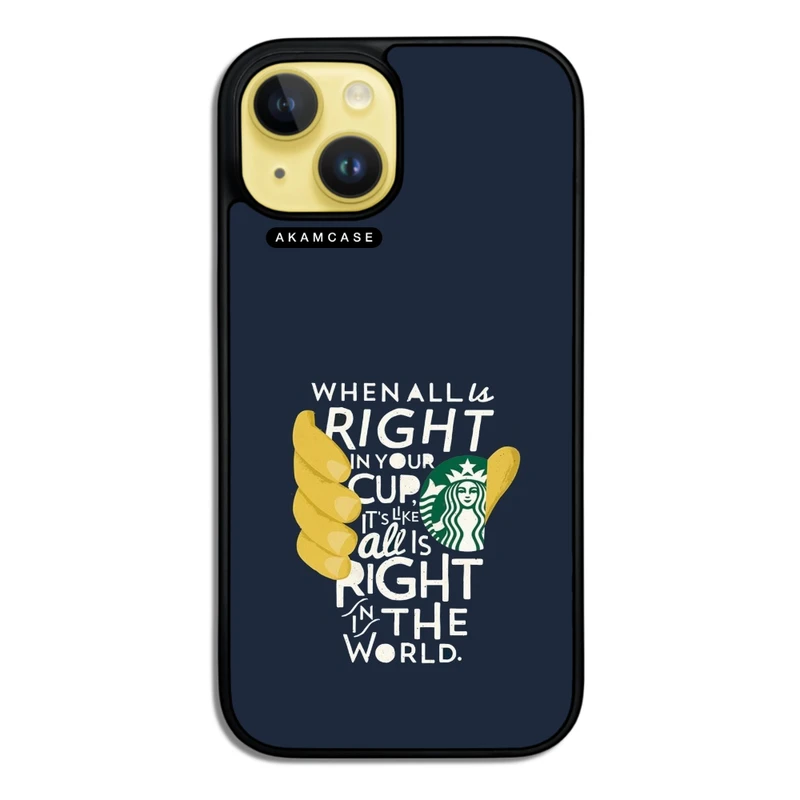 کاور آکام مدل AMC-WA15-STARBUCKS-31 مناسب برای گوشی موبایل اپل iPhone 15