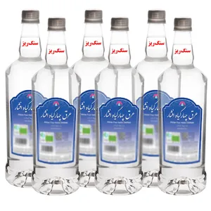 عرق چهارگیاه سنگ ریز افشار - 1 لیتر بسته 6 عددی