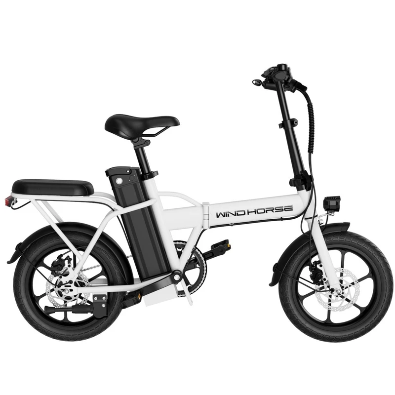 عکس شماره 3 : دوچرخه تاشو برقی ویند هورس مدل w2a سایز طوقه 16 اینچ