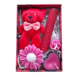 عروسک پارچه ای مدل خرس مجموعه 5 عددی