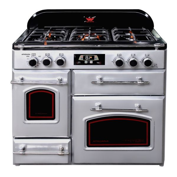 اجاق گاز آپادانا مدل طرح فر کابین دار