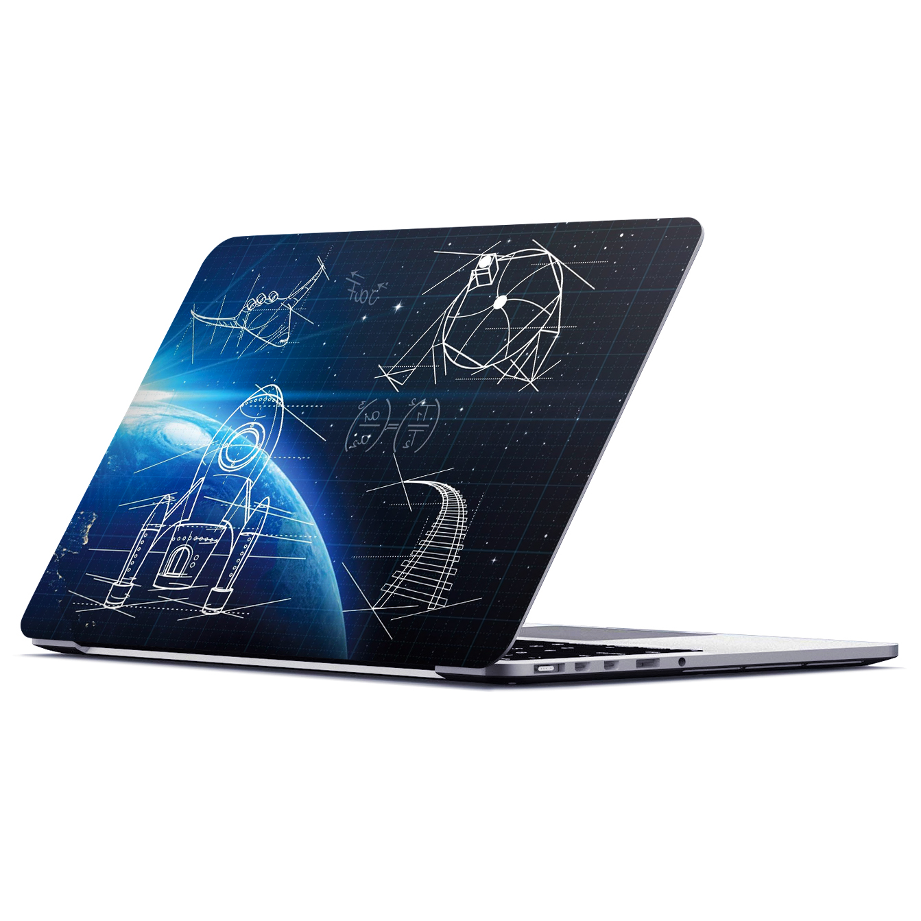 استیکر لپ تاپ ماسا دیزاین طرح فضاپیما مدل SKI012 مناسب برای لپ تاپ 15.6 اینچ