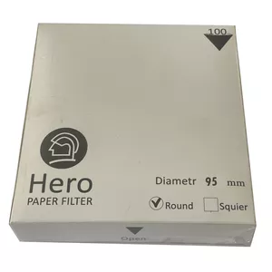 کاغذ فیلتر آزمایشگاهی  هیرو  مدل  fast 95  بسته 100 عددی