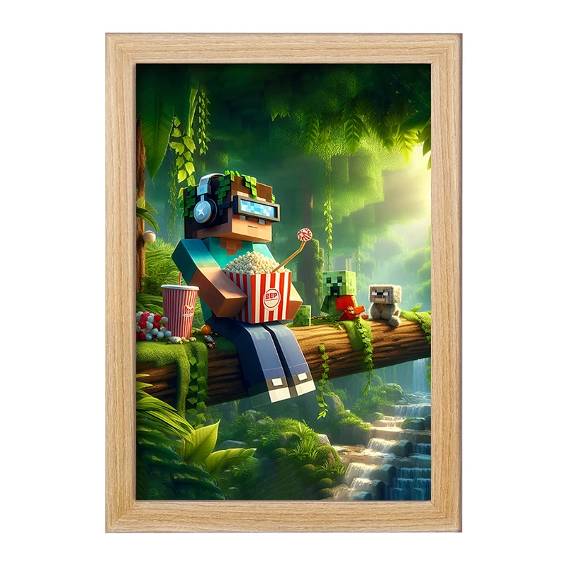 تابلو خندالو مدل ماینکرافت (Minecraft) کد F3548