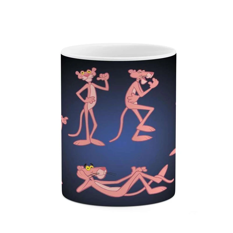 ماگ کاکتی مدل کارتون پلنگ صورتی کد mgh23510