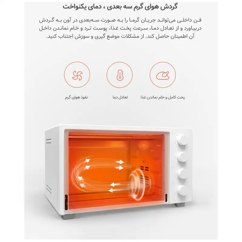 آون توستر میجیا مدل MDKXDE1ACM