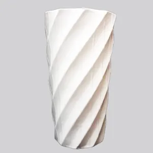 گلدان سرامیکی مدل پرده ای x110
